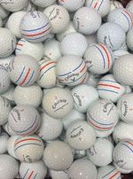 25 x CALLAWAY CHROME SOFT MIX TRIPLE TRACK GOLF BALLS - CLEAN CLEARANCE