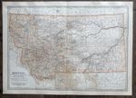 Genuine Vintage Map MONTANA, UNITED STATES OF AMERICA, 1902