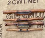 Four spokeshaves two box one oak and one beech 