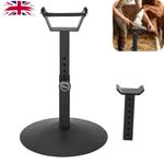 2IN1 Trimming Foot Hoof Jack Farrier Stand Horse Farrier Equipment Adjustable UK