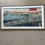 Authentic Framed Japanese Woodblock Print
