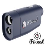 PINNED PRISM+ GOLF LASER RANGEFINDER +SLOPE & STORAGE CASE / NAVY / 2026 MODEL