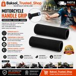 2Pcs Motorcycle Anti Vibration Handle Bar Foam Comfort Slip Over Grips