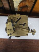 Antique Clock Mechanism  For Spares And Repair Working But Not Tested