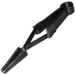 SELF-CLAMPING STRAIGHT TWEEZERS DELICATE RUBBER-COATED SPECIALIZED MODELING