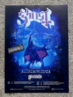 Ghost - UK Concert Tour 2019 Magazine Advert Picture / Poster - RARE