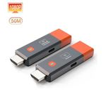 Wireless HDMI Video Transmitter Receiver Extender Kit Adapter for Laptop, PC, TV