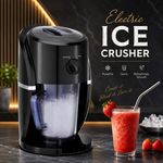 Ice Crusher Slushy Machine Electric Cocktail Snow Cone Shredding Maker Smoothie