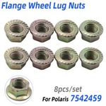 8pcs Flange Wheel Lug Nuts For Polaris Ranger 400 500 570 700 800 Sportsman 335
