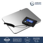 200kg Parcel Scales Pet Dog Floor Scale Heavy Duty Industrial Weighing UK LCD