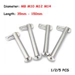 M8 M10 M12 M14 304 Stainless Steel Marine Toggle Pins/Tongue Bolt Pin/Marine Pin