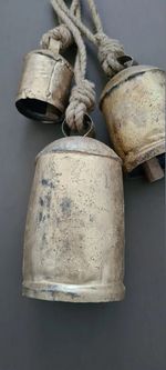 Giant Harmony Cow Bells Vintage Handmade Rustic Christmas Set of 3  Bell CB002