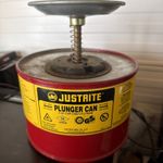 Justrite Plunger Can 1.9L
