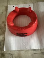 Red Plastic Rugby Canterbury Kicking Tee Practice Pre Owned