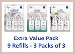 9 x Glade Sense And Spray Compatible Instant Refills Air Freshener Choose Scents