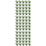 Durable Green Plastic Buckles for Plant Trellis Supporting Vines and Tomatoes