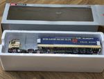 WSI 1:50 Scale Truck Model Volvo F12 Global 6x2 Curtainside 3 Axle Aston Clinton