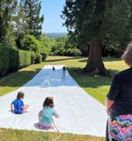 Slip n Slide Heavy Duty Tarpaulin Water Slip and Slide Garden Fun Summer