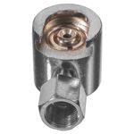Zinc Alloy Button Head Grease Fitting Silver Metal Replacement Part