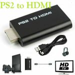 PS2 to HDMI Converter Game to HDMI Video Audio Adapter for Playstation 2