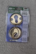 High Security Escutcheon Enfield Stainless steel brass finish