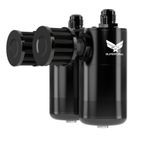 Superforma Universal Oil Catch Can Bulkhead Mount Twin Breather Filter