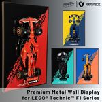 Wall Display Frame for LEGO Technic F1 Car Ferrari Red Bull Mercedes AMG McLaren
