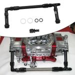 Premium Double Feed Fuel Line for Holley 4150 Carburetor Consistent Operation