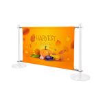 PREMIUM QUALITY CAFE BARRIER REPLACEMENT GRAPHIC BANNER ONLY