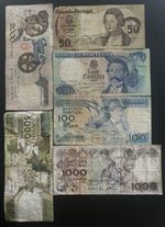 Set Of 6 Banknotes Portugal 🇵🇹