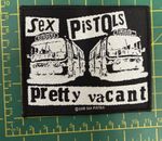 Sex Pistols Pretty Vacant Woven Sew On Patch Officially Licensed