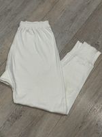 Vintage Palm Made in UK Thermal Long Johns Leggings Ivory / White - Size L