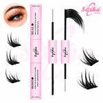 Lash Bond and Seal Eyelash Glue For Individual Cluster Lashes Waterproof 2-in-1