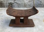 Antique African Traditional Tribal Carved Wooden Head Neck Rest