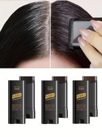 3-In-1 Hair Coloring Stick with Comb – Instant Grey Hair Touch Up Tool