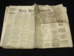 1871 MAY 26 DAILY MORNING CHRONICLE NEWSPAPER - PARIS BURNING - NP 3297D