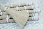 250g Real White Violin bow hairs, Good Horse tail, Real Horse hair  83cm