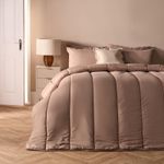 OHS Coverless 10.5 TOG Soft Duvet Pillowcase Quilted Bedding Set Single Double