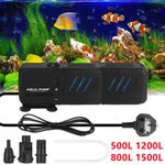 4 in 1 Aquarium Fish Tank Filter Water Pump Internal Purifier Filter Oxygen Wave