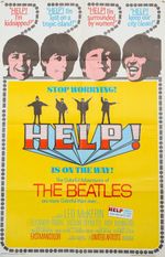 THE BEATLES 'HELP!' (1965) - US ONE-SHEET FILM MOVIE POSTER, UNITED ARTISTS