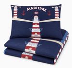 Toddler Duvet Set with Pillowcase 120x150cm