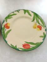 Franciscan Tulip Floral Round Plate Cream England Microwave/Dishwasher/Oven