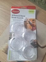 Clippasafe Oven & Stove/Cooker 4 Knob Guards Child/Baby Proofing Home Safety NEW