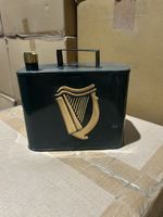Irish Ireland  Oil Can Dark Green Metal