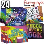 24 x BULK PRICE SCHOOL LEAVERS AUTOGRAPH MESSAGE BOOK ADULTS KIDS SCHOOL COLLEGE