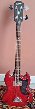 Epiphone EB-0 SG Bass Cherry Red Short Scale