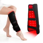 Pain Relief 660nm + 850nm Red Near Infrared Light Therapy Knee Pads Comfort Leg