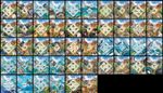 Australian Fauna Collection of Solomon Is. 46 sheets MNH Yvert CV621€ #CNA179