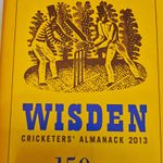Wisden Cricketers' Almanack 2013 150th Edition Cricket Publication 2000s