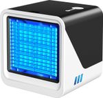 Air Conditioners Fan with 3 Speeds, Replaceable Filter & Humidifier,Quiet & Fast